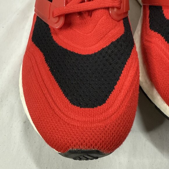 Adidas UltraBoost 21 Running Shoes Mens Size 11 Vivid Red Solar‎ Black Sneakers main image 13
